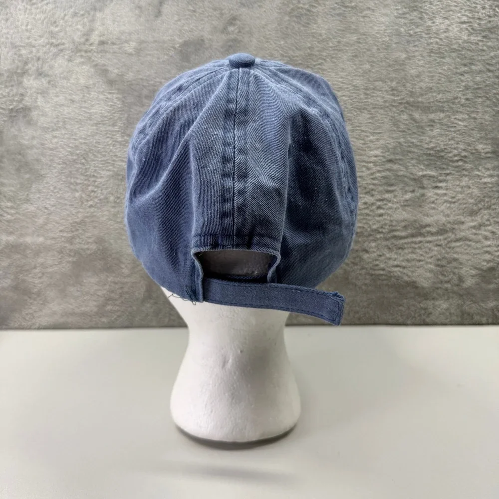 Ron Jon Surf Shop Cozumel Blue Faded Baseball Cap Hat Adjustable Embroidered